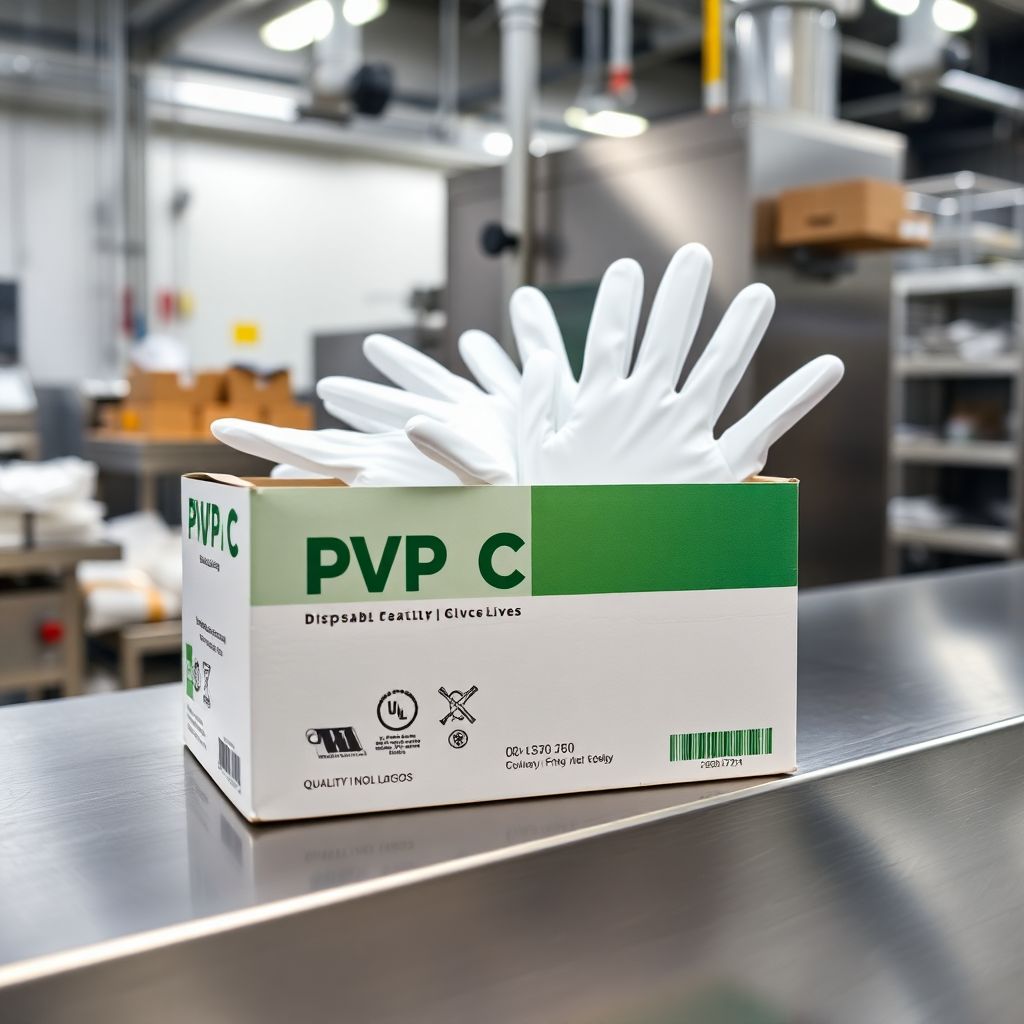 Guantes Desechables de Pvc