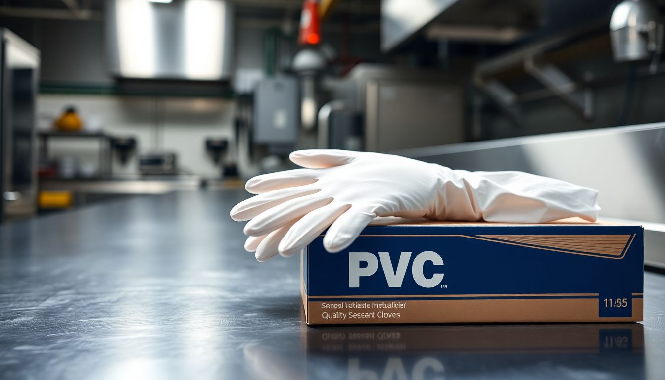 Guantes Desechables de Pvc